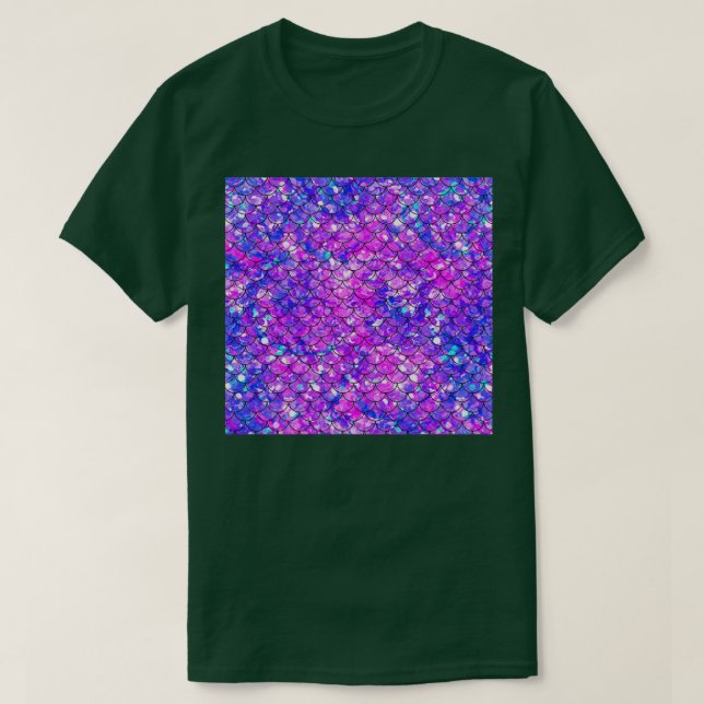 Camiseta Navidades del patrón de sirena de sirvientas Leggi (Diseño del anverso)