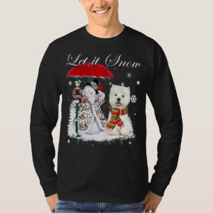 Camiseta Navidades del perro de Santa Westie Nova Pajama