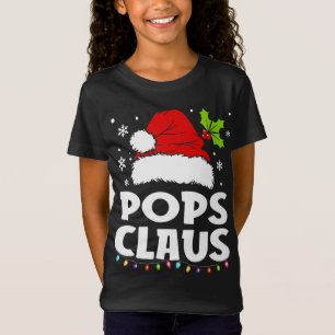 Camiseta Navidades del Pops Claus Familia Pajama Matando Na