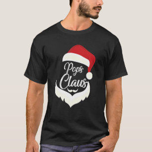 Camiseta Navidades del Pops Claus Pajamas Santa Costume Mat
