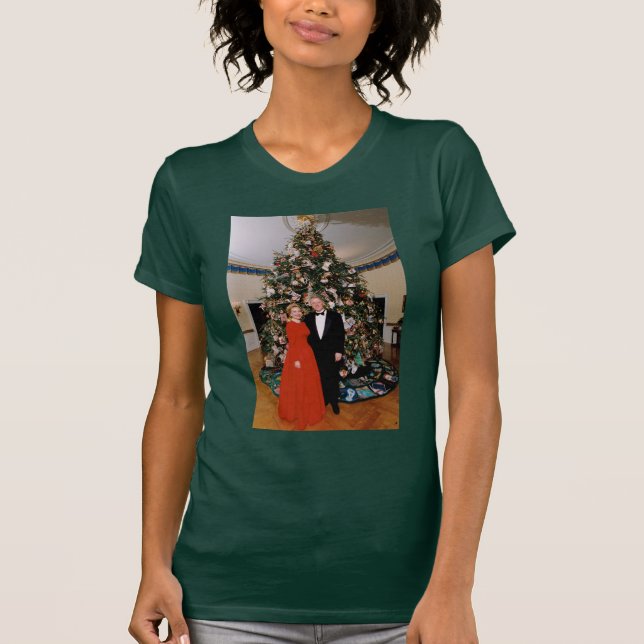 Camiseta Navidades del presidente estadounidense Bill Clint (Anverso)