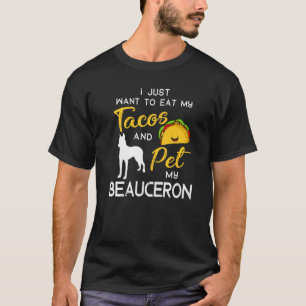 Camiseta Navidades del propietario de Beauceron Dog Tacos C
