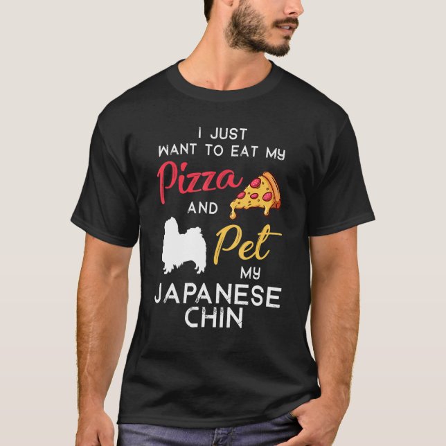 Camiseta Navidades del propietario de la pizza japonesa de  (Anverso)