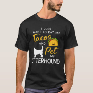 Camiseta Navidades del propietario de Otterhound Dog Tacos 
