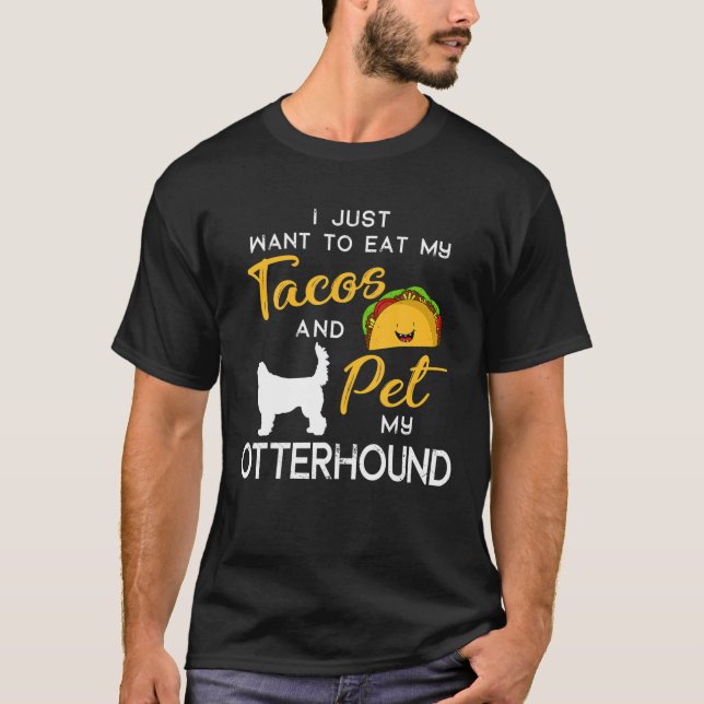 Camiseta Navidades del propietario de Otterhound Dog Tacos  (Anverso)