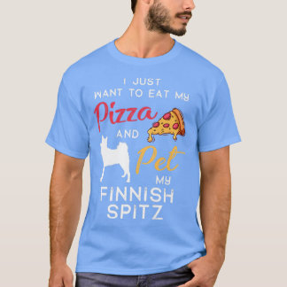 Camiseta Navidades del propietario de Spitz Dog Pizza, aman