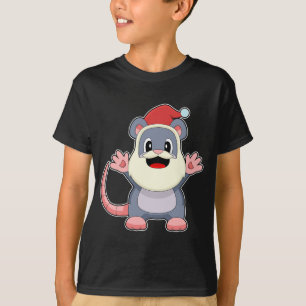 Camiseta Navidades del ratón Santa Claus