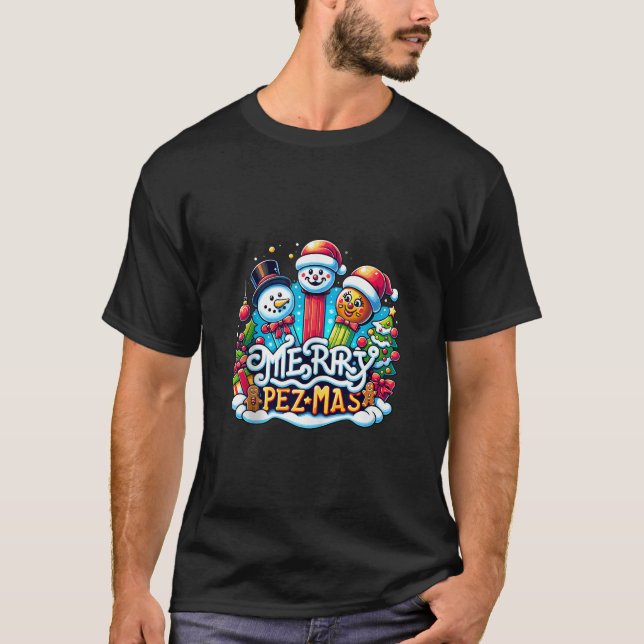 Camiseta Navidades del recolector de vándalos de maría de P (Anverso)