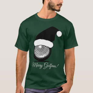 Camiseta Navidades del Santa Hat Golf Ball