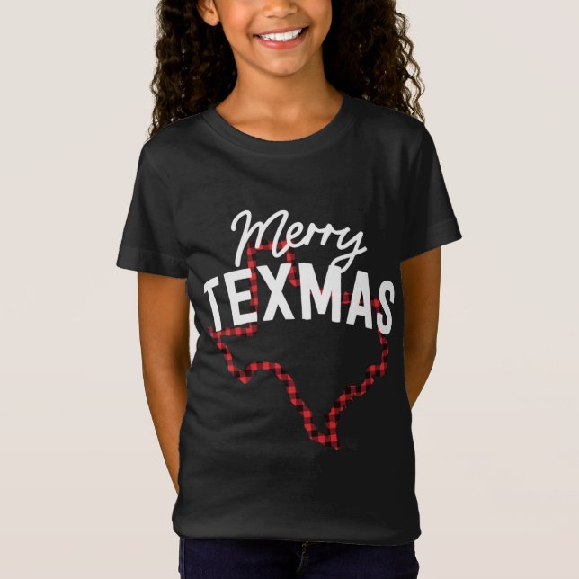 Camiseta Navidades del sur de Texas con Feliz Navidad (Anverso)