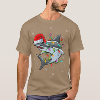 Camiseta Navidades del tiburón de cabeza de martillo de San