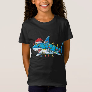 Camiseta Navidades del tiburón de Santa Lucía navidades en