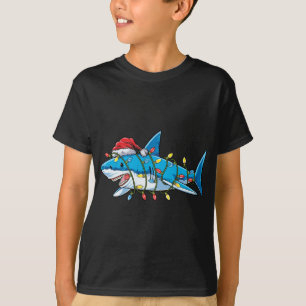 Camiseta Navidades del tiburón de Santa Lucía navidades en