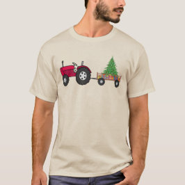 Camiseta Navidades del Tractor de Granjas