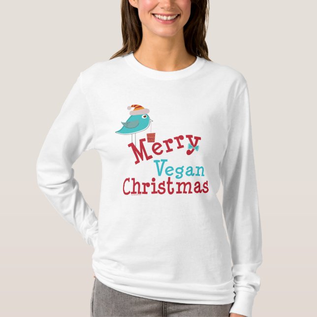 Camiseta Navidades del Vegan (Anverso)