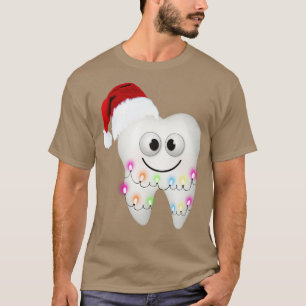 Camiseta Navidades dentales Funny Higienista Dental Santa H