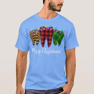 Camiseta Navidades Dentista dental Asistente dental Teeth L