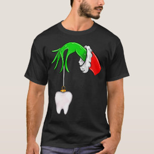 Camiseta Navidades Dentista dental Asistente Dental Teeth X