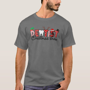 Camiseta Navidades Dentistas Crew Divertidas Navidades sobr