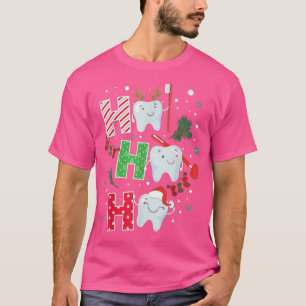 Camiseta Navidades dentistas Ho Ho Ho Ho Ho Ho Teeth Celebr