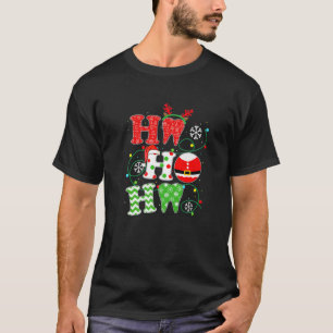 Camiseta Navidades Dentistas Ho Ho Ho Ho Teeth Santa Dental
