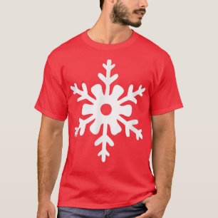 Camiseta Navidades dibujando a la moda el lago de nieve