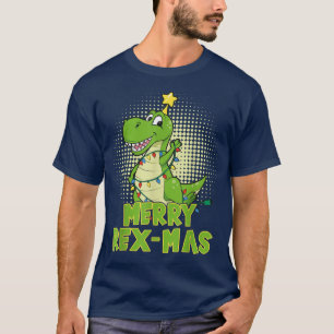 Camiseta Navidades Dinosaur Merry ReMas Pajamas T Re Boys G