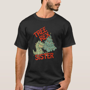 Camiseta Navidades Dinosaur Rex Sister Pajamas