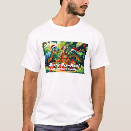 Camiseta Navidades Dinosaur T-Shirt - ¡Feliz Rex-Mas!