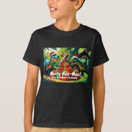 Camiseta Navidades Dinosaur T-Shirt - ¡Feliz Rex-Mas!