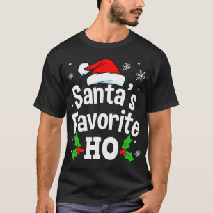 Camiseta Navidades divertidas y favoritas de Santa María