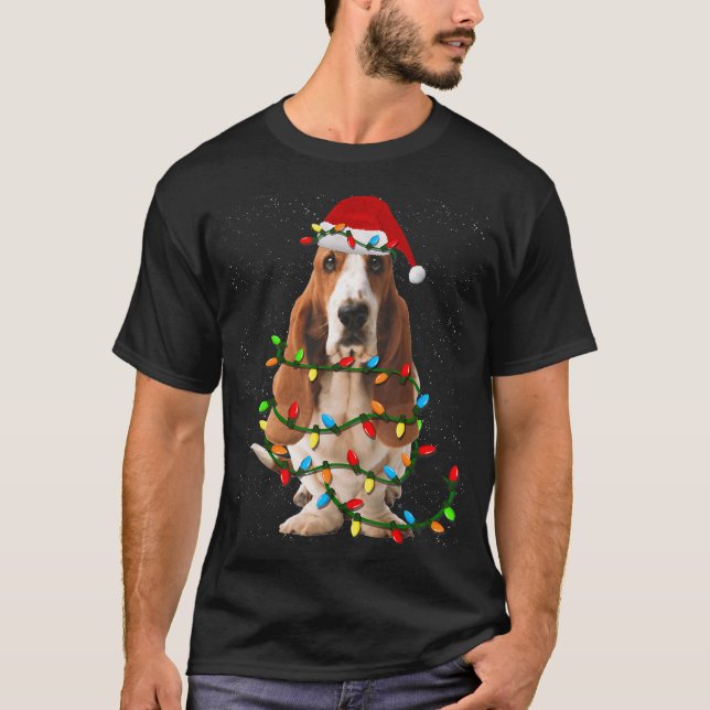 Camiseta navidades divertido diseño de amor de perro de per (Anverso)
