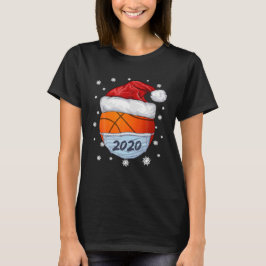 Camiseta Navidades divertidos 2020 Usando Sombrero de Balon