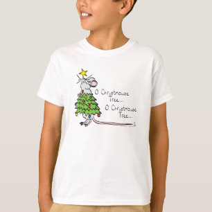 Camiseta Navidades divertidos adornan el Personalizado del 