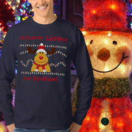 Camiseta Navidades divertidos al aire libre