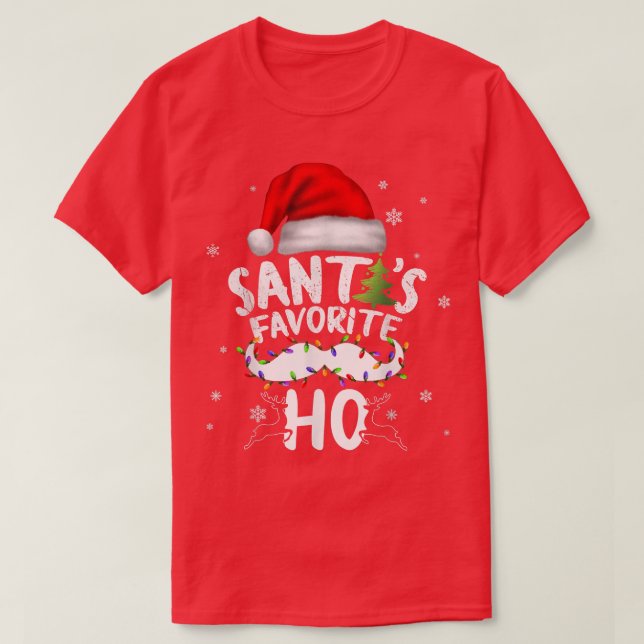 Camiseta Navidades divertidos amigos amigos favoritos de Ho (Diseño del anverso)