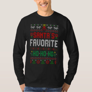 Camiseta Navidades divertidos citan a amigos favoritos Ho H