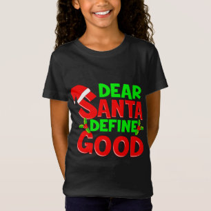 Camiseta Navidades divertidos citan a Papá Noel