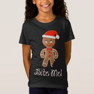 Camiseta Navidades divertidos citan la mordida de un hombre