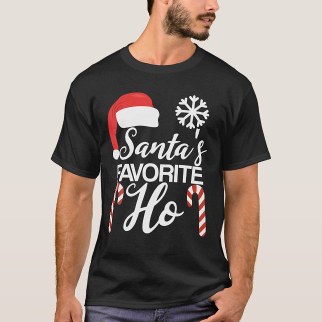 Camiseta Navidades divertidos Claus Family Pajama Santas Fa (Anverso)