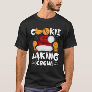Camiseta Navidades divertidos Cookie Baking Crew Tee Xmas C
