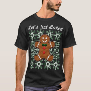 Camiseta Navidades divertidos Cookie Gingerbread Man Vamos
