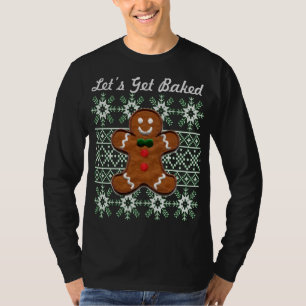Camiseta Navidades divertidos Cookie Gingerbread Man Vamos