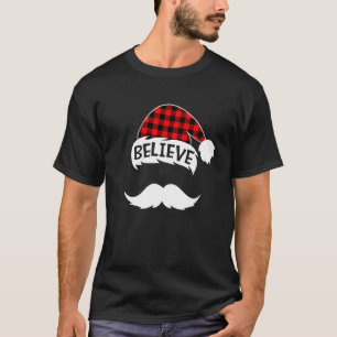 Camiseta Navidades divertidos creen que el búfalo rojo jugó