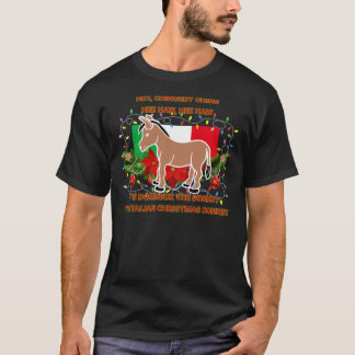 Camiseta Navidades divertidos dan a Dominick la Navidad ita