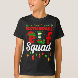 Camiseta Navidades divertidos de alumbrado de Navidad Squad