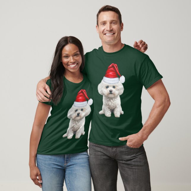 Camiseta Navidades divertidos de Coton de Tulear Dog Lover (Unisexo)
