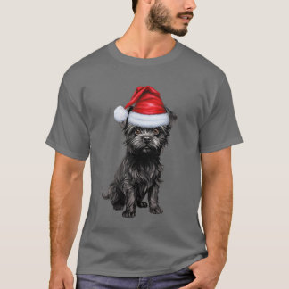 Camiseta Navidades divertidos de Cute Affenpinscher Dog Lov