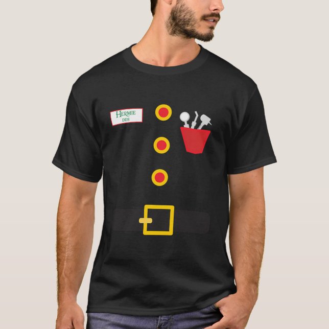 Camiseta Navidades divertidos de Elf Dentist (Anverso)
