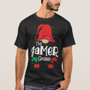 Camiseta Navidades divertidos de Gamer Gnome coinciden con
